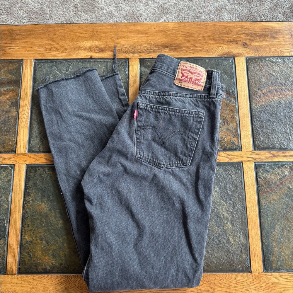 Levi's Black Jeans 501